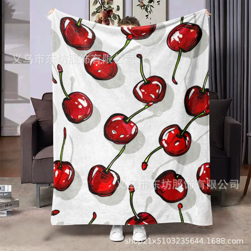 Простая вишня теплая и удобная фланелевая шерсть современное минималистичное универсальное для четырех сезонов