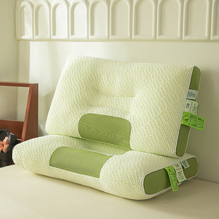 Manufacturer Wholesale Cross-Border Spa Washable Bamboo Fiber Hotel Pillow Home Student Dormitory Pillow Cervical Spine Pillow Core