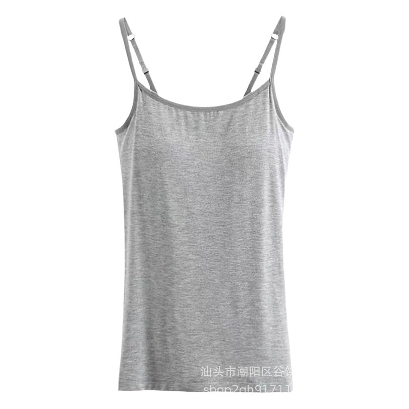 Tallas grandes camisola modal taza fija de las mujeres con almohadilla en el pecho ropa exterior delgada ropa interior de la camiseta de las mujeres