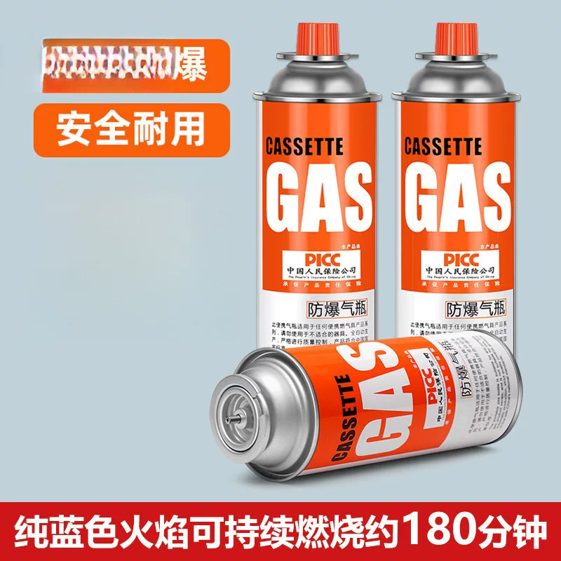 Картриджная газовая плита — портативный небольшой сжиженный газовый баллон с магнитным креплением для уличных плит