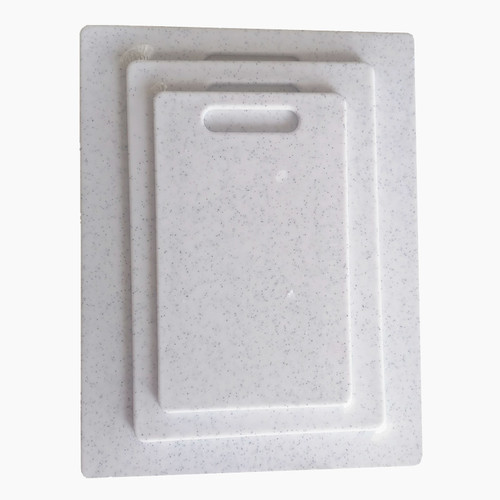 Imitation marble plastic cutting board three-piece set Classified cutting board chopping board plastic chopping board wholesale