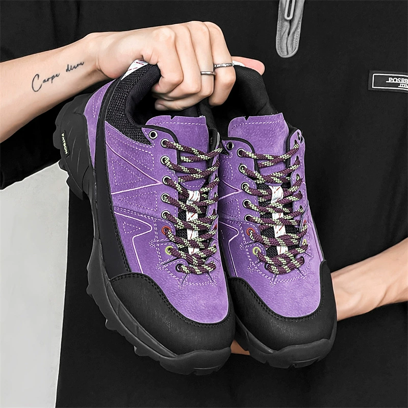 2024 новые весенние кроссовки мужские увеличенные дикие дышащие кроссовки пара противоскользящая спортивная обувь на открытом воздухе