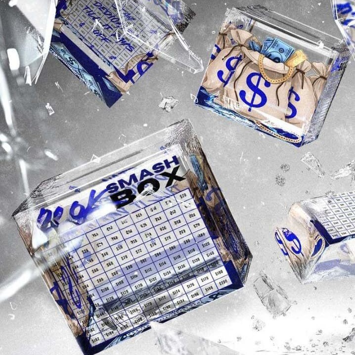 跨境新品亚克力存钱罐儿童成人透明现金大容量储蓄罐亚克力工艺品