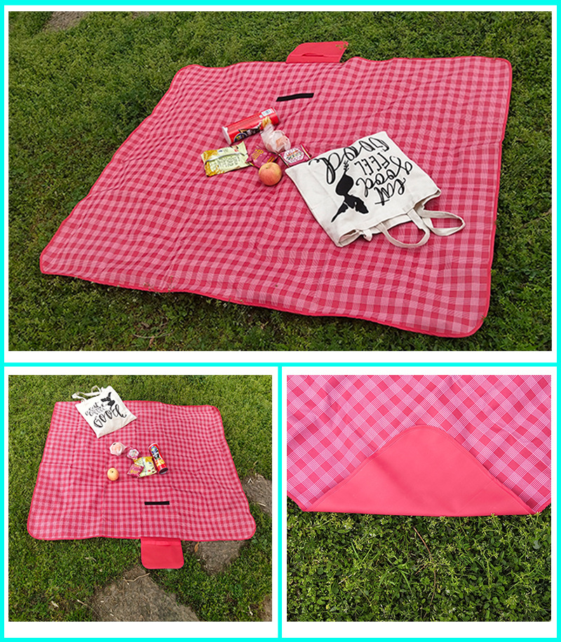 Picnic mat spring outing waterproof pad outdoor picnic cloth 600D Oxford fabric lightweight portable waterproof camping pad beach pad