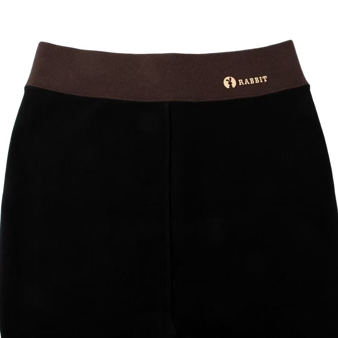 겨울 여성용 따뜻한 올인원 캐시미어 바닥은 한 줄 가랑이 스타킹 외부에 착용 가능 따뜻한 코어면 플러스 지방 400G