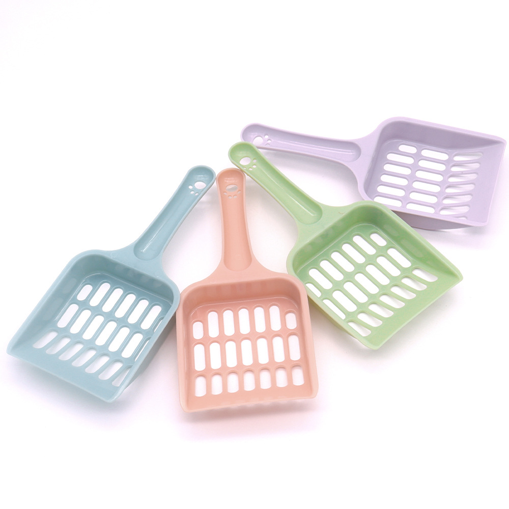 Pala de arena para gatos de agujero pequeño, pala de arena para gatos de plástico, pala para gatos, artefacto de mierda, pala para gatos, pala para gatos, herramienta de mierda, pala de red