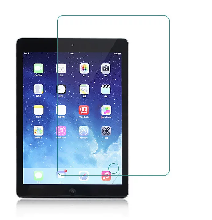 Подходит Apple iPad-5/6 защитная пленка 2017-aIR-1/2 защитная пленка Pro-9.7-дюймовый планшет стеклянная плёнка