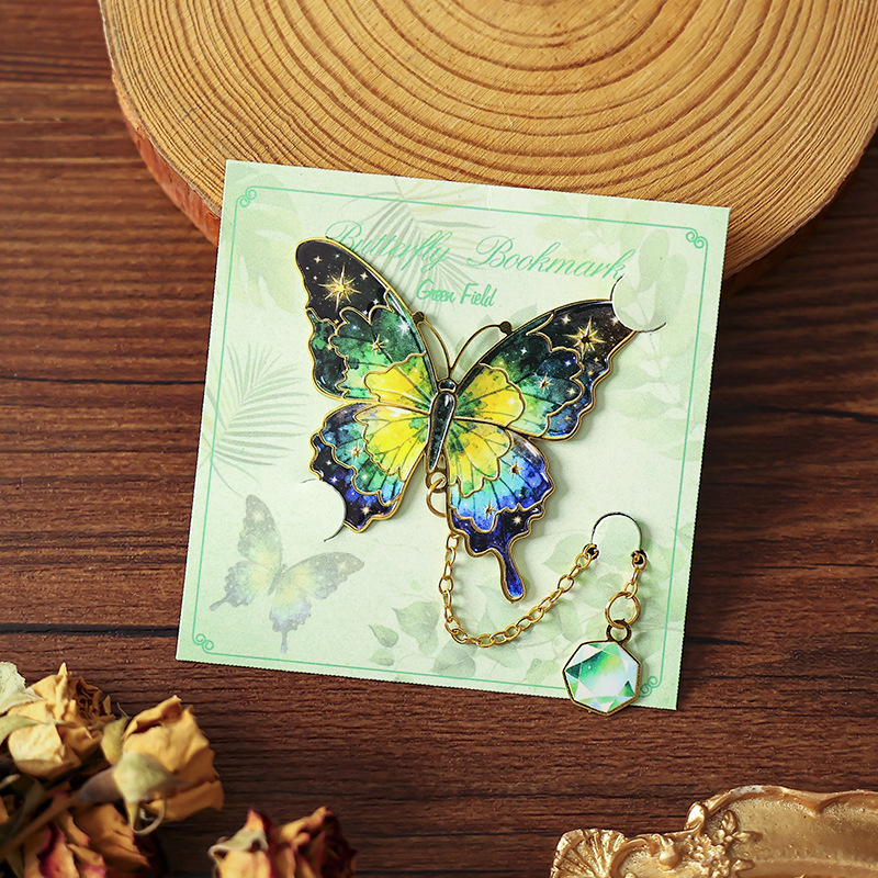 Marcapáginas de metal con diseño de instrumento musical clásico chino, regalo pequeño cultural y creativo de la Ciudad Prohibida, regalo para estudiantes y profesores, clip para libros con diseño hueco.