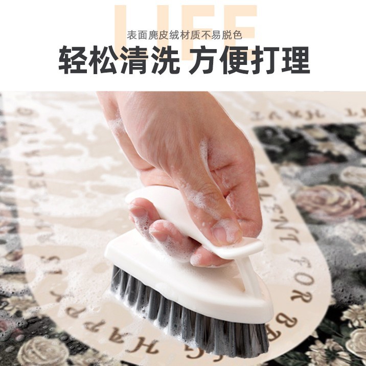 Baño americano absorción alfombra de suelo inodoro almohadilla de barro de diatomeas puerta de entrada alfombra de secado rápido alfombra antideslizante inodoro