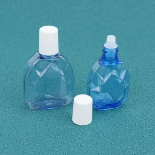定制蓝色滴眼液剂眼药水瓶尖嘴瓶塑料分装瓶10/15ml眼药水液体瓶