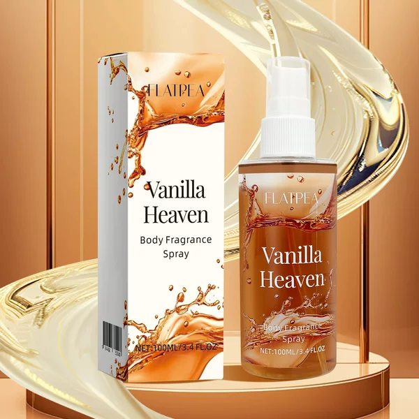 Cross-Border Popular Vanilla Body Spray, Alcohol-Free, Mild Formula, Non-Irritating to Skin, Long-Lasting Fragrance, Long-Lasting Light Fragrance