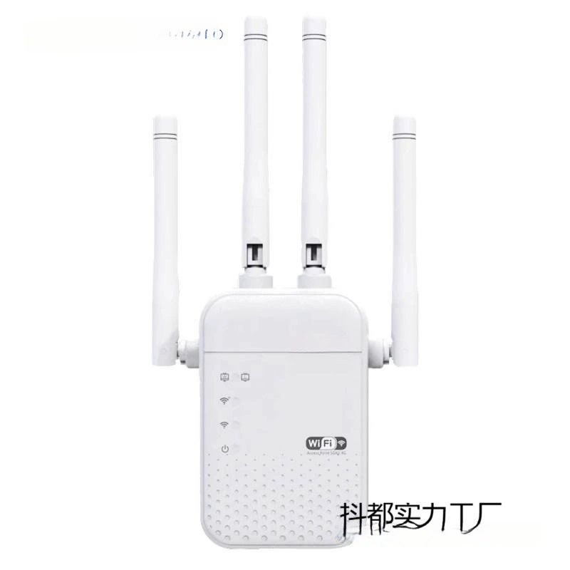 Усилитель сигнала WiFi улучшает изображение ноги 5G гигабитный домашний расширитель 2,4 ГГц усиленный повторитель моста