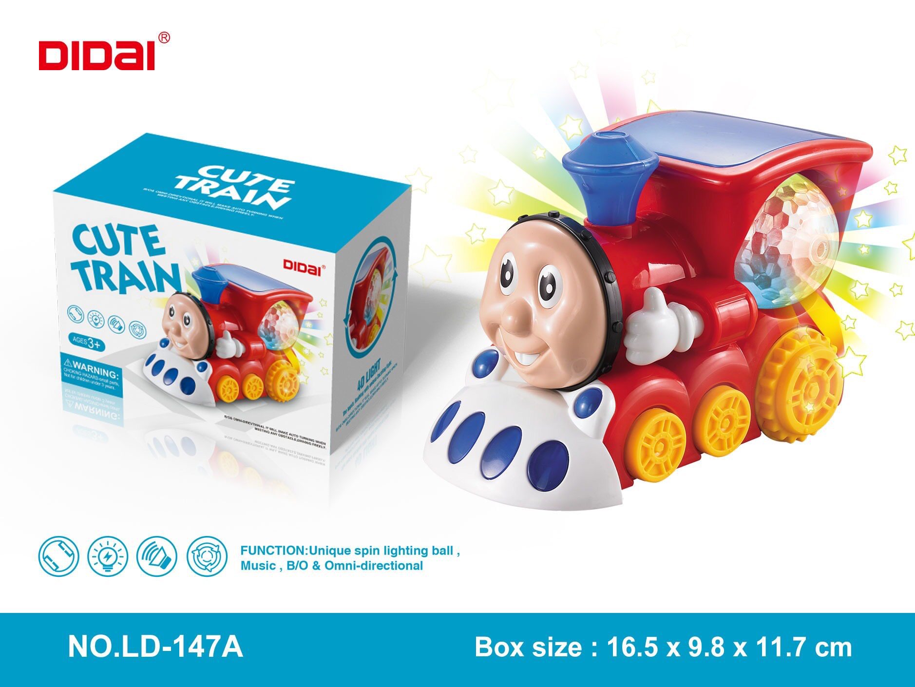 Universal red train