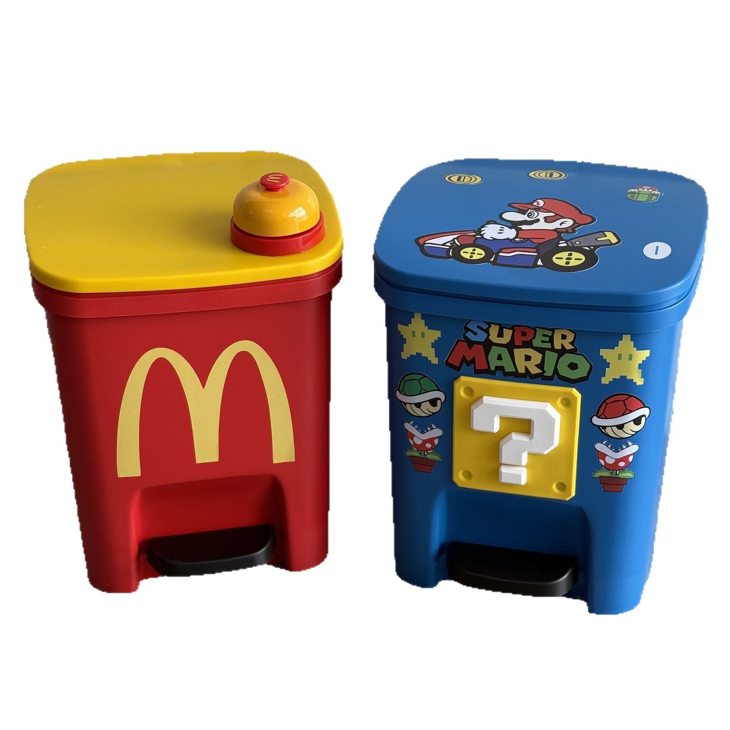 Botella de basura de trigo y trigo pie pie con cubierta encantadora sala de estar familiar dormitorio silencioso baño de gran capacidad cocina