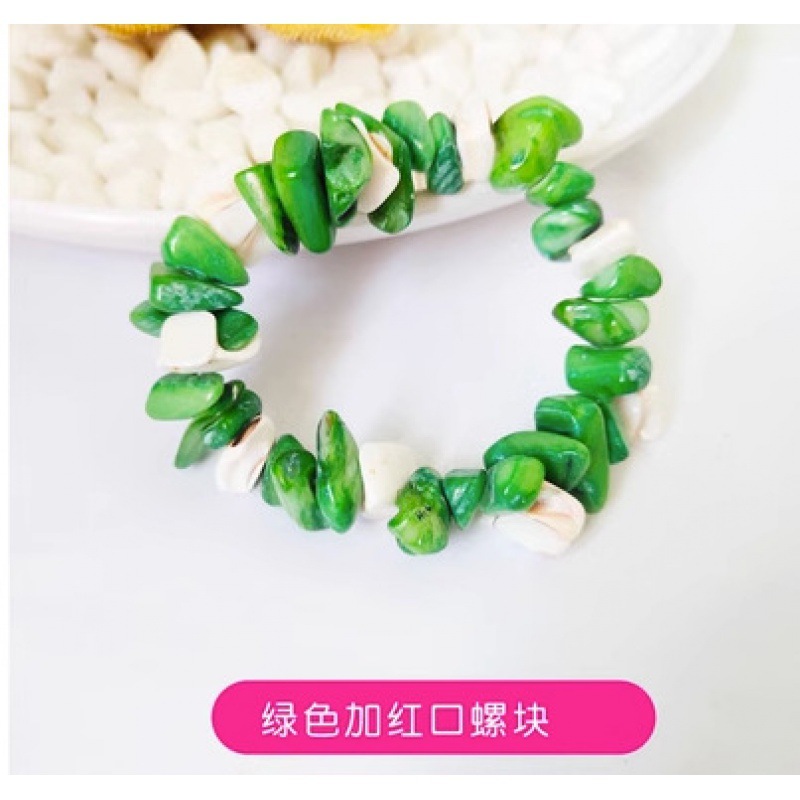 청록색과 빨간색 달팽이