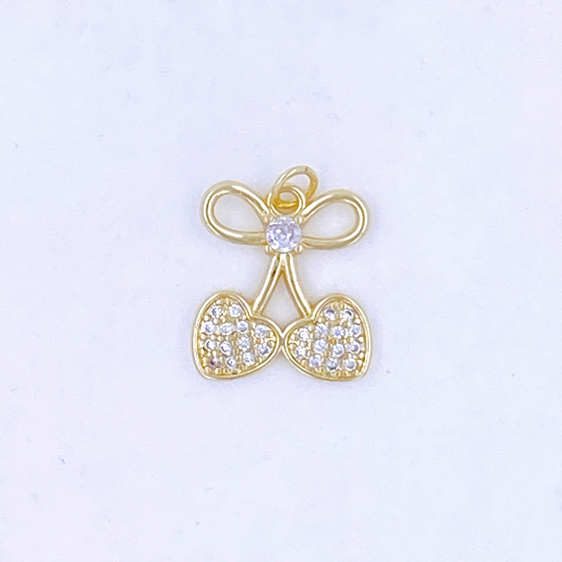 1 Piece Copper Polished Cherry Pendant display picture 20