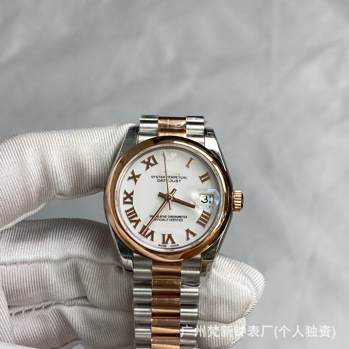 Rolex Perpetual Datejust Series 31mm Women's Mechanical Watch Fully Automatic Waterproof Steel Strap Mechanical Watch Dropshipping