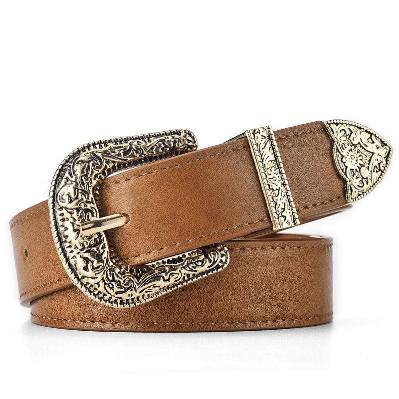 100g Weight Belt Classification 1 Piece Quantity Daily, Street Occasion Pu Leather, Alloy Material Solid Color Pattern Women's Gender Basic, Classic Style Style Basic Classic Style Solid Color Pu Leather Alloy Women's Leather Belts 11