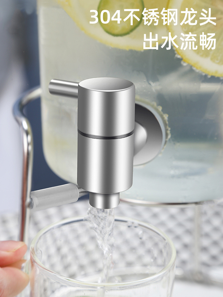 Диспенсер для напитков Qianfan стеклянный 3л