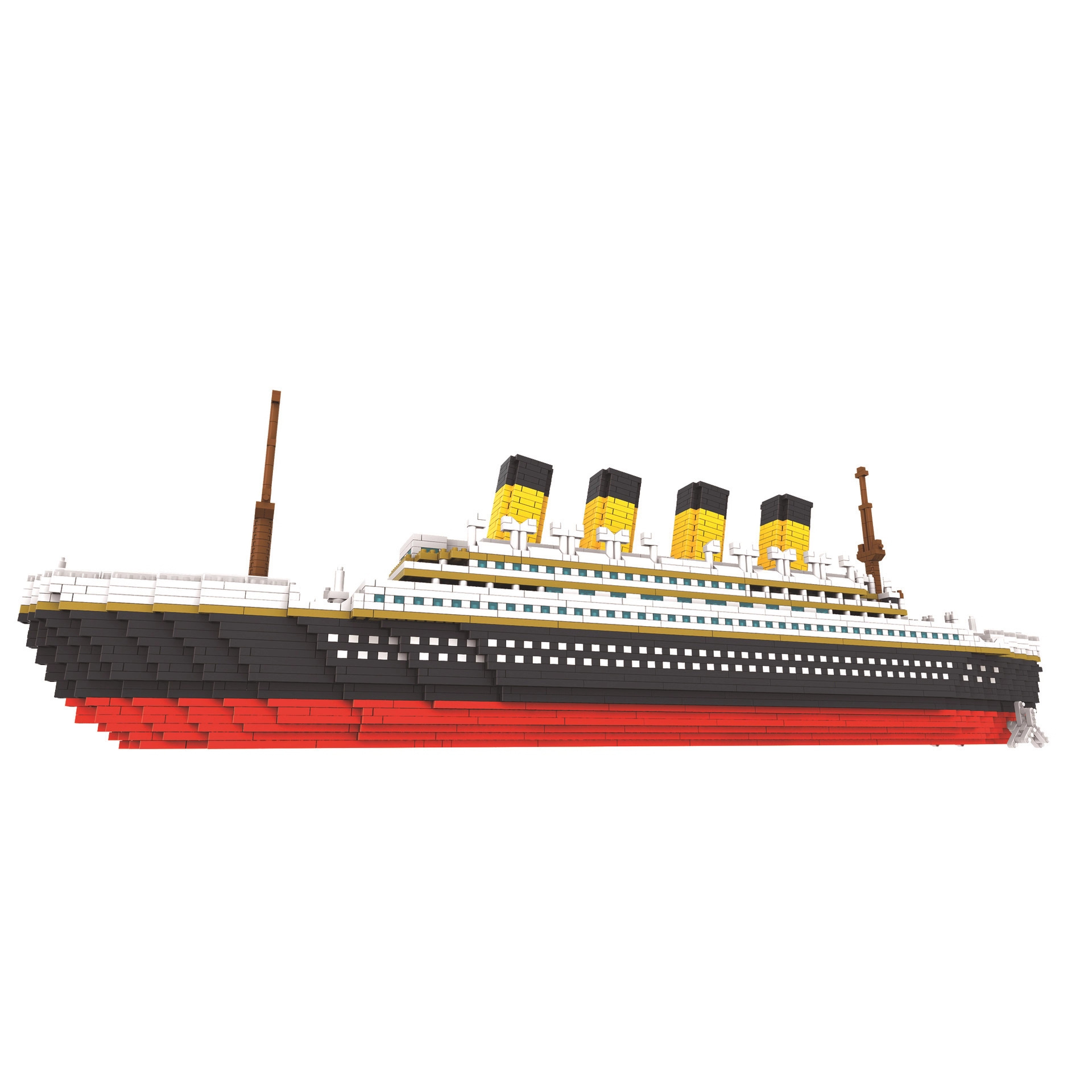 Star 9913 Titanic pequeña partícula bloques de construcción de diamante modelo de juguete de construcción de bricolaje para niños en stock