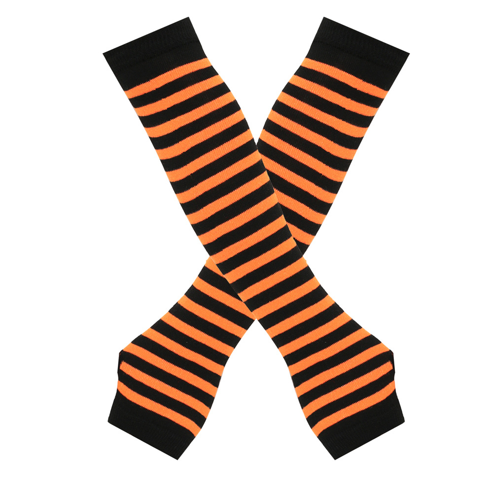 오렌지 블랙/얇은 스트립 12