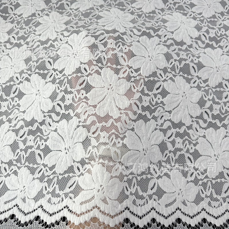Nueva tela de encaje de Chenille, tela de encaje de flojo, tela de camiseta, tela de encaje de otoño y invierno