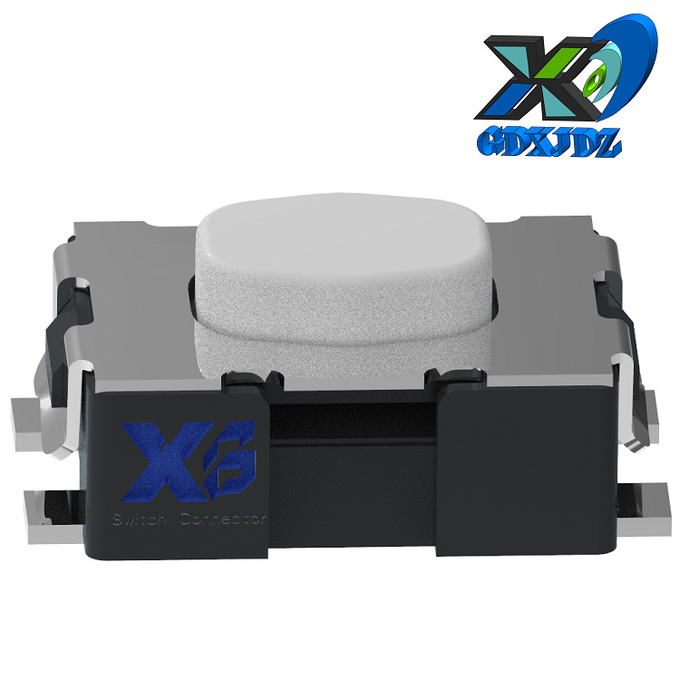 4脚小型轻触开关 贴片正按触觉按键开关 瞬时贴片按钮开关高1.9