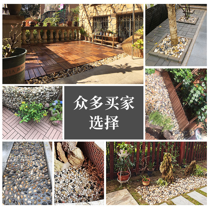 Adoquines de piedra, piedras de colores, artículos de jardinería, adoquines, decoración de jardín, pecera, maceta, grava, arenisca, piedra natural