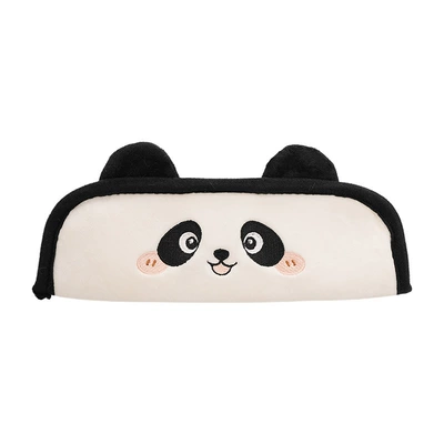 Shoulder Protector with Adjustable Limiter – Seat belt shoulder pad - plush-panda-shoulder-pads-small