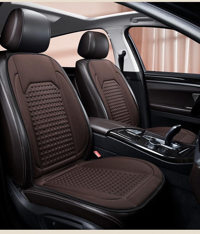 Wholesale New Car Heated Seat Cushion Winter 12V Seat Cushion Car Universal Warm Stereo Beanie Single Piece Cushion