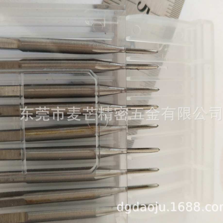 镁合金用M1.6X0.35直槽丝攻丝锥-符合6H牙规
