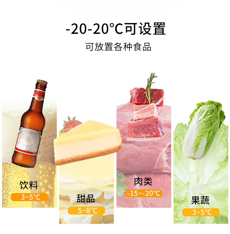 Universal Car Refrigerator for Trucks and Home Use, Dual-Purpose Car Refrigerator Ice Tiger 12V 24V 220V Global Voltage
