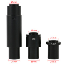 180倍300倍10A单筒镜头0.35X0.5X1X适配器 C接口工业相机镜头配件