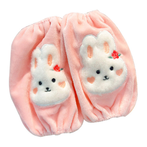 Children's sleeves for baby autumn and winter little girls cute cartoon anti-fouling and dirt-resistant sleeves for boys and girls infant sleeves