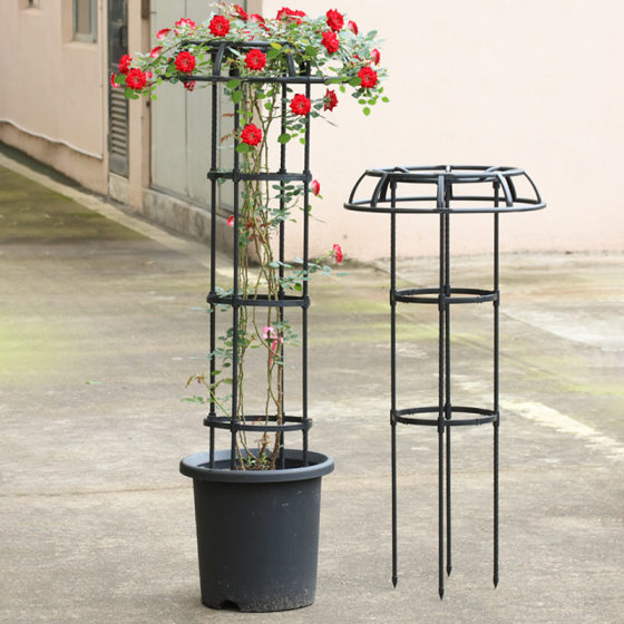 Cross-border Spliced Umbrella Climbing Rack Rose Climbing Rack Garden Plant Climbing Rack Iron Flower Stand