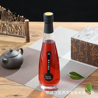 Пустая бутылка, красивая стеклянная бутылка для вина, бутылка для матового белого вина, вино из зеленой сливы, ледяное вино, бутылка для фруктового вина для домашнего приготовления, оптовая продажа суббутылки