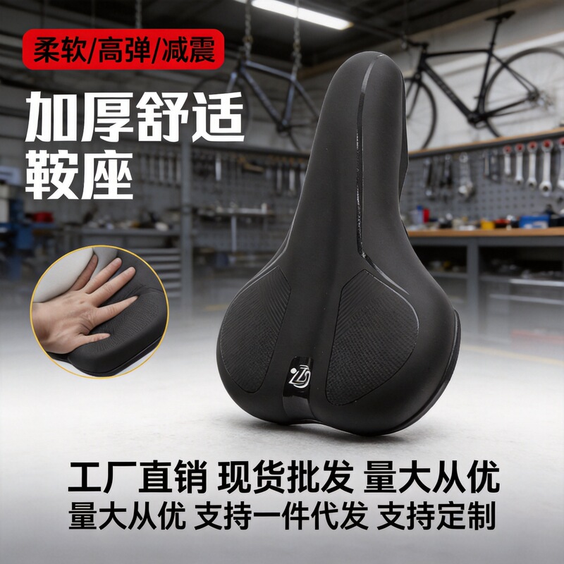 Bicycle Seat Cushion, Mountain Bike, Road Bike Seat Cushion, Comfortable Anti-Slip Texture, Bicycle Riding Equipment Accessories Seat Bicycle Seat Cushion, Mountain Bike, Road Bike Seat Cushion, Comfortable Anti-Slip Texture, Bicycle Riding Equipment Accessories Seat