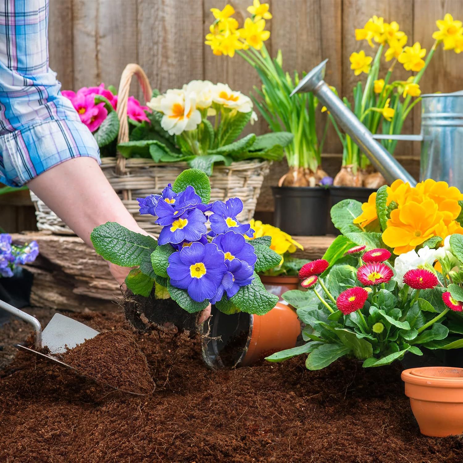 Cross-border best-selling expanded coconut shell fiber pot plant organic plant soil particles fiber compressed plant nutrient soil blocks