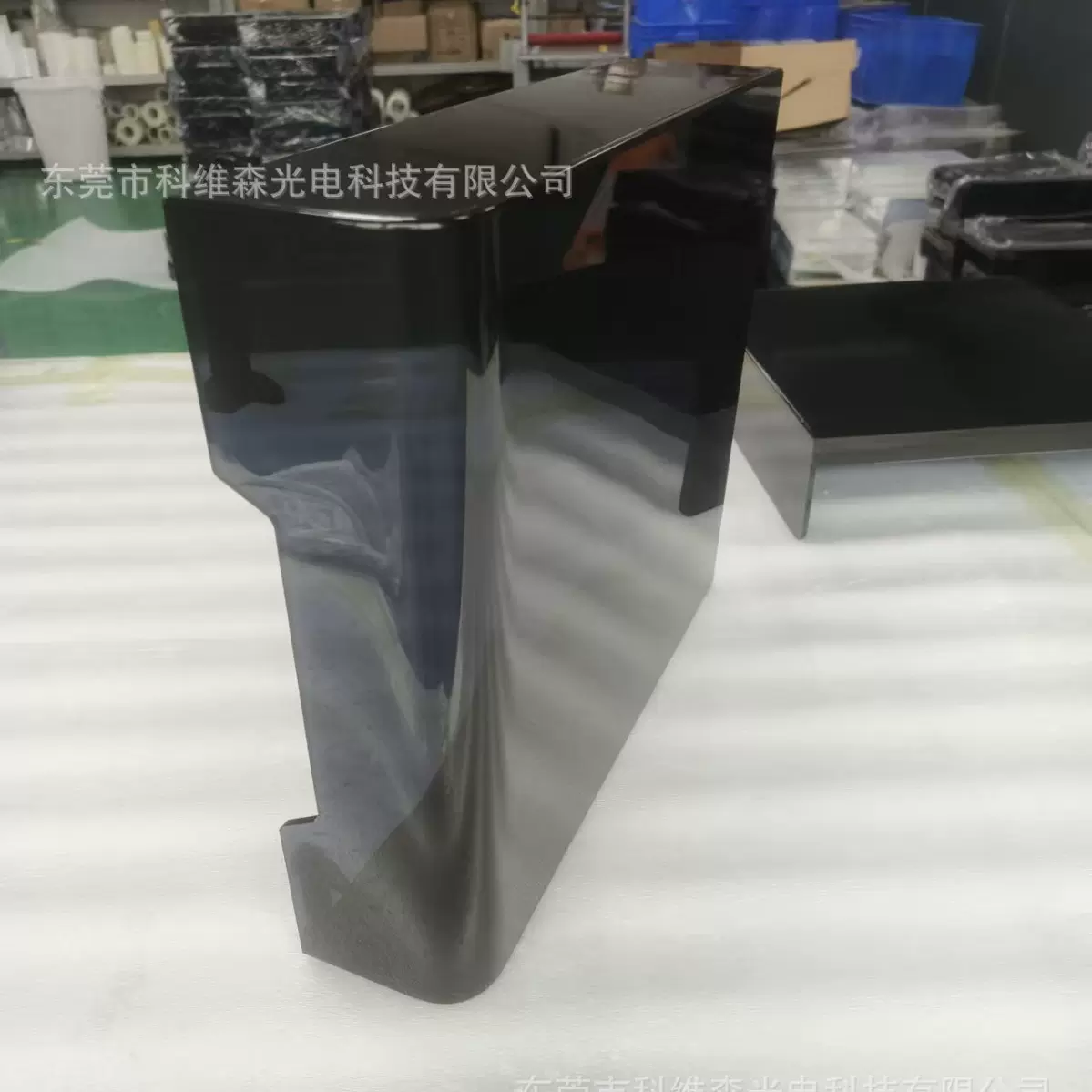 半透黑亚克力防尘罩机械安全防护罩展示透明罩医疗设备防护盖定制