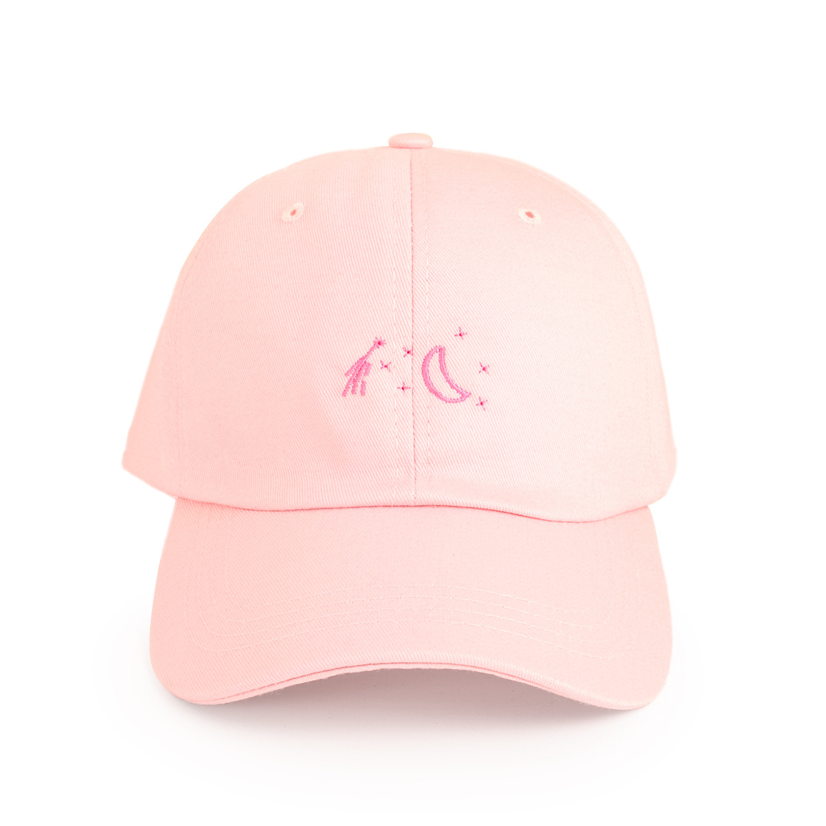 Gorra De Béisbol Con Diseño De Luna Y Protector Solar De Ala Ancha Estilo Coreano display picture 5