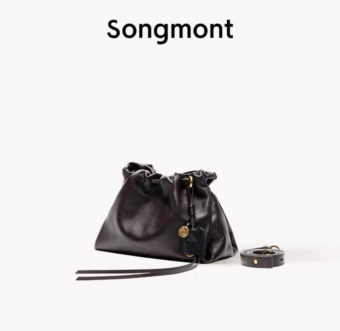 Mini ebony color + annoying brand bag hanging