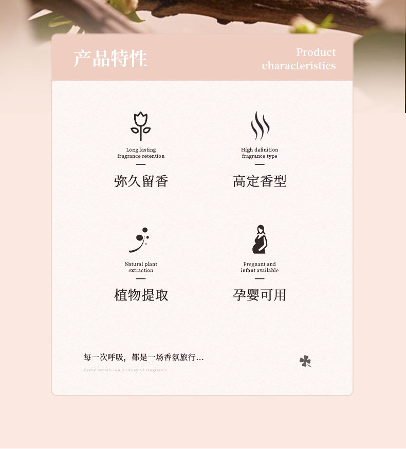 Car Aromatherapy 2026 New Model High-End Decorative Piece In-Car Fragrance Long-Lasting Scent Odor Removal Car Perfume