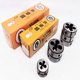 Two-turn thread tool round plate tooth combined with steel hand plate tooth