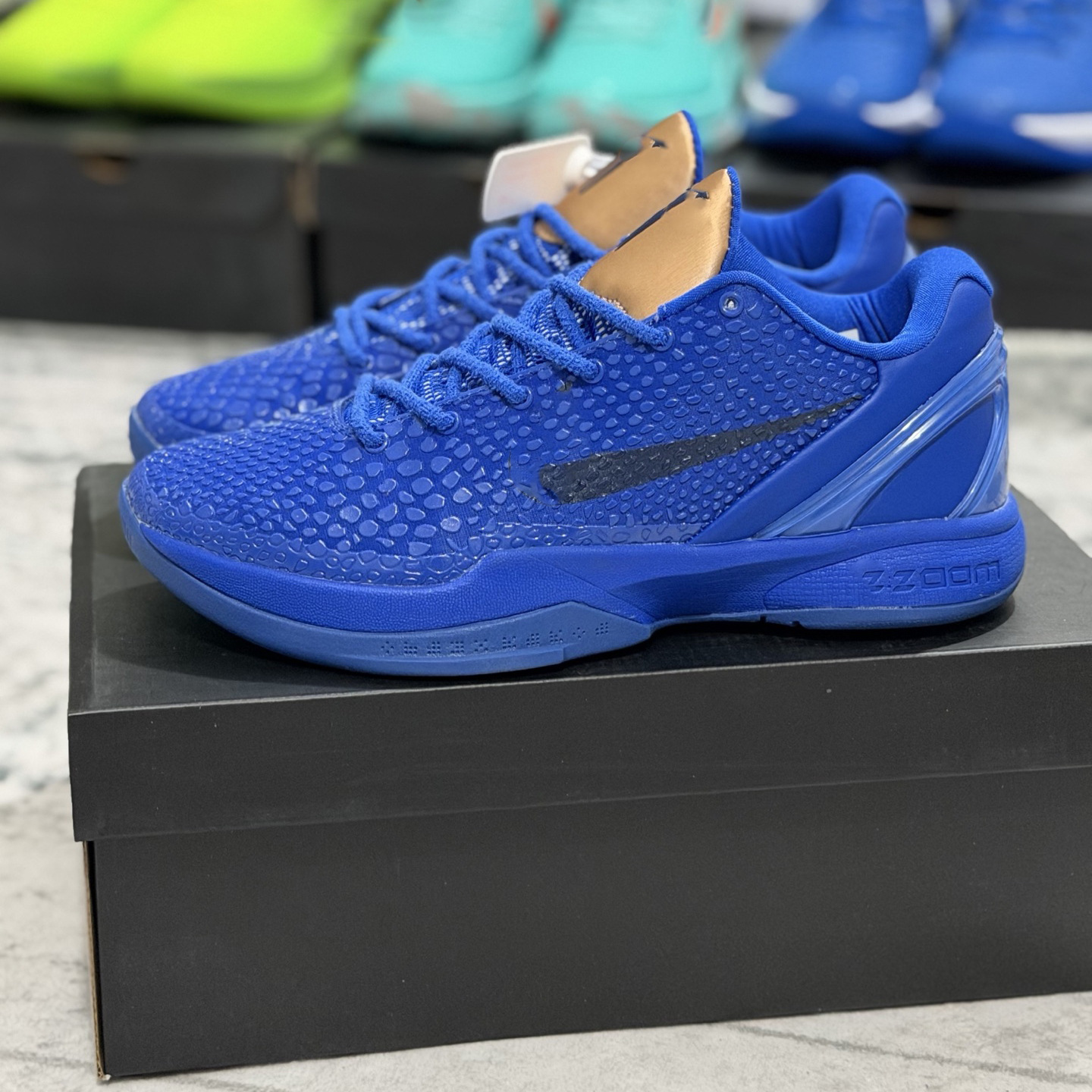 Zapatillas de Baloncesto Kobe 6 de Caucho, Transpirables, Antideslizantes y con Amortiguación para Deporte