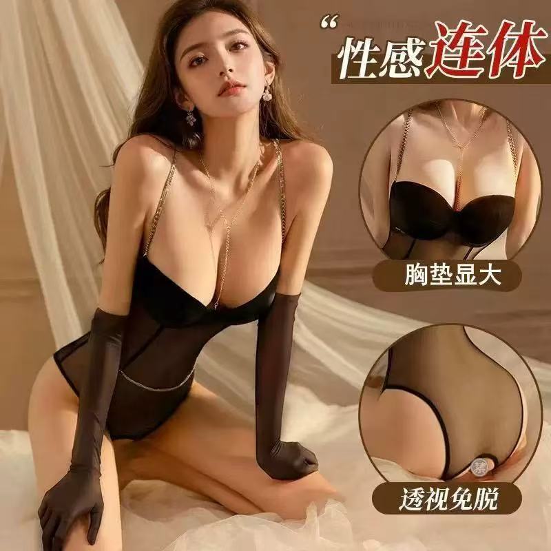 Yelanfeng Sexy Intimates, High-End Sexy No-Take-Off Date Shirt, Pajamas, Passion Suit, Uniform Temptation Outfit A16