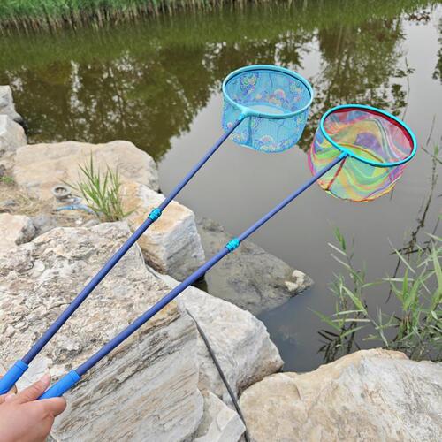 Children's Carbon Cheat Net Outdoor Fishing Lobster Fishing Net Lightweight Small Net Bag for Catching Butterflies and Insects Wholesale