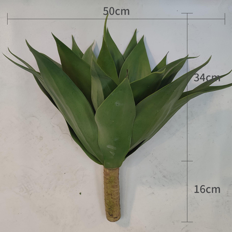 Grandes adornos de agave