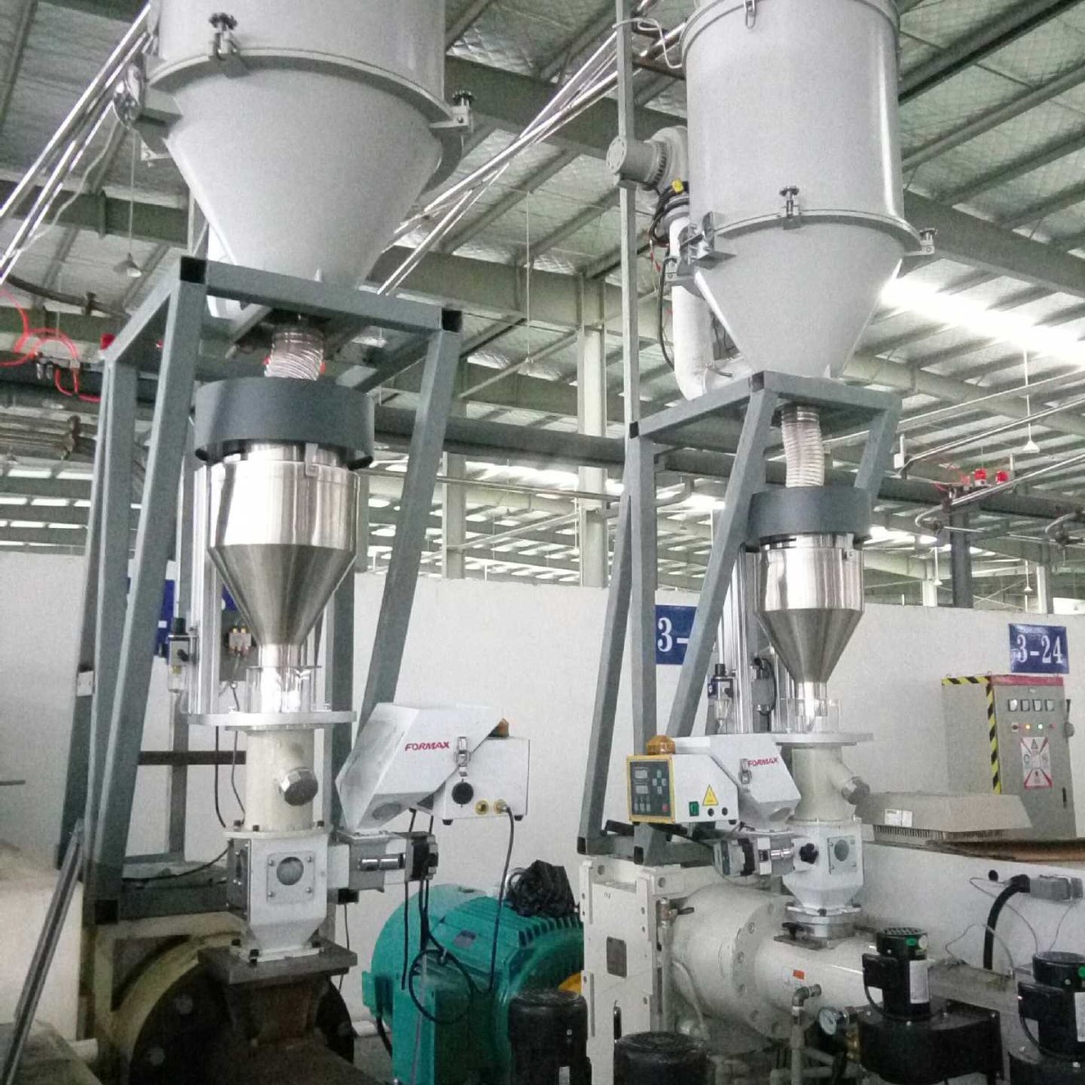 高精度塑料管材挤出米重控制器