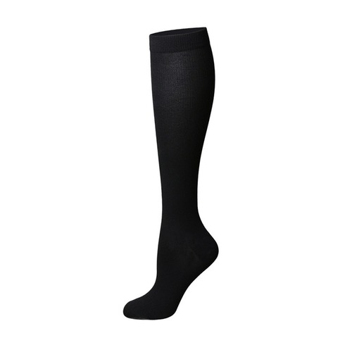 Cross-border exclusive new multi-color pressure gradient socks, nylon high-elastic TV flat socks for wholesale