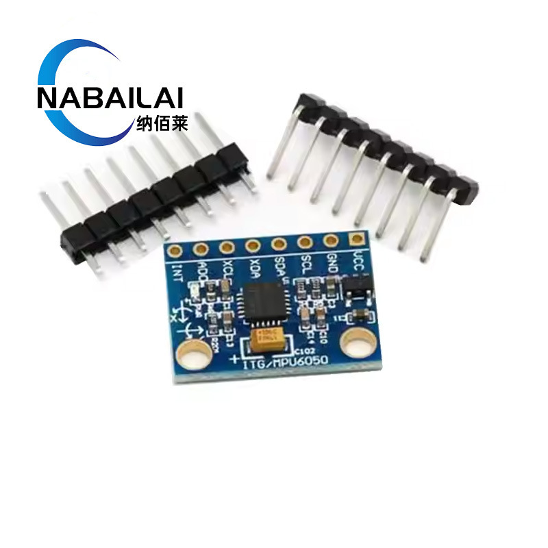 GY-521 MPU-6050 Module Three-axis Acceleration GYroscope 6DOF Module with Code Schematic GY-521 MPU-6050 Module Three-axis Acceleration GYroscope 6DOF Module with Code Schematic